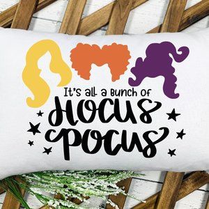 Halloween Queen Pillowcase Set of 2 - CHOOSE either Hocus Pocus or BOO!